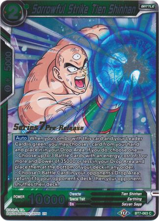 Sorrowful Strike Tien Shinhan [BT7-063_PR] | Devastation Store