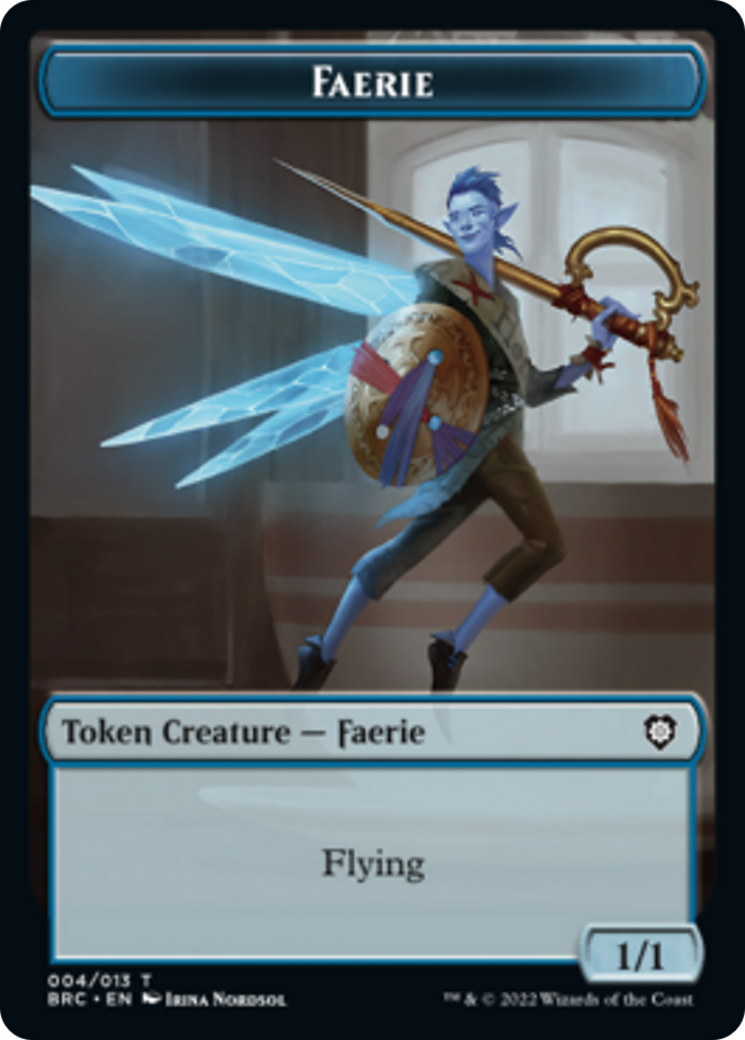 Faerie // Thopter (010) Double-Sided Token [The Brothers' War Commander Tokens] | Devastation Store