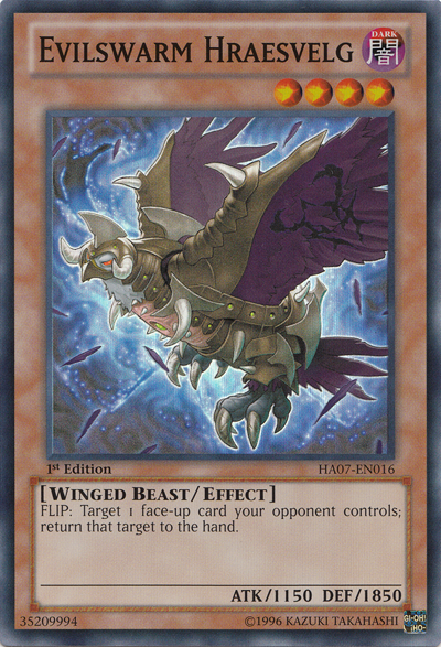 Evilswarm Hraesvelg [HA07-EN016] Super Rare | Devastation Store