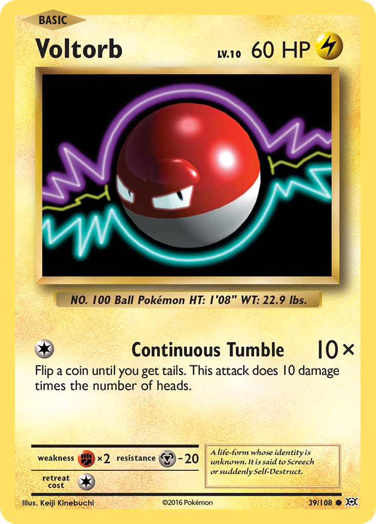 Voltorb (39/108) [XY: Evolutions] | Devastation Store