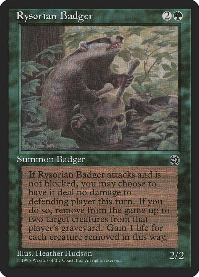 Rysorian Badger [Homelands] | Devastation Store