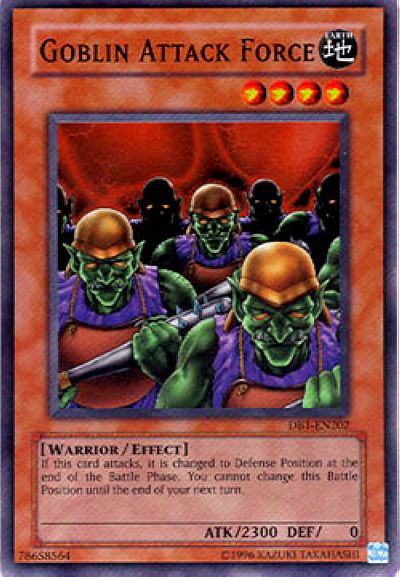 Goblin Attack Force [DB1-EN202] Super Rare | Devastation Store