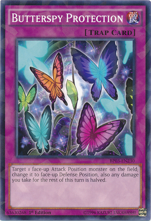 Butterspy Protection [BP03-EN230] Shatterfoil Rare | Devastation Store