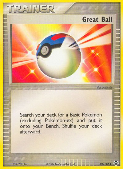 Great Ball (92/112) [EX: FireRed & LeafGreen] | Devastation Store