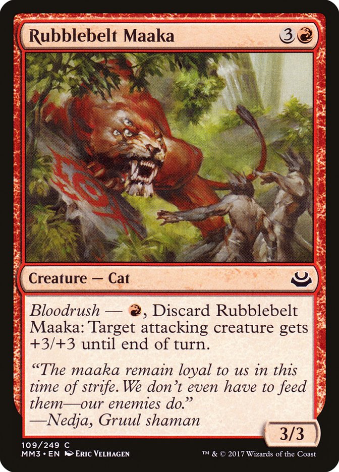 Rubblebelt Maaka [Modern Masters 2017] | Devastation Store