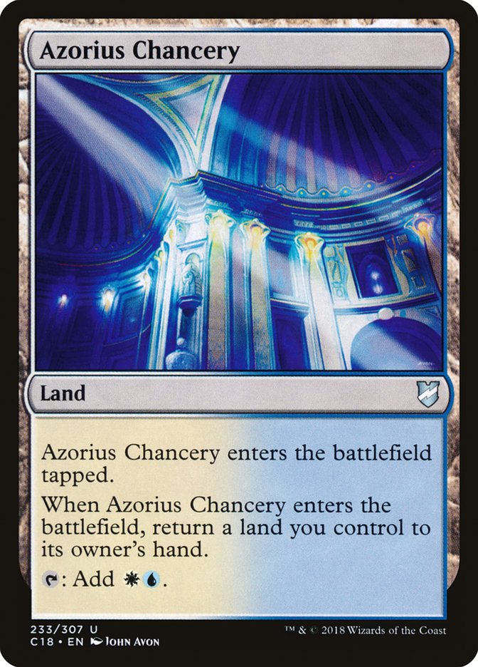 Azorius Chancery [Commander 2018] - Devastation Store | Devastation Store