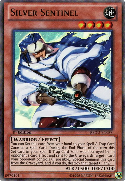 Silver Sentinel [REDU-EN033] Ultra Rare | Devastation Store