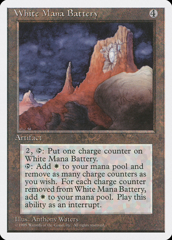 White Mana Battery [Fourth Edition] | Devastation Store