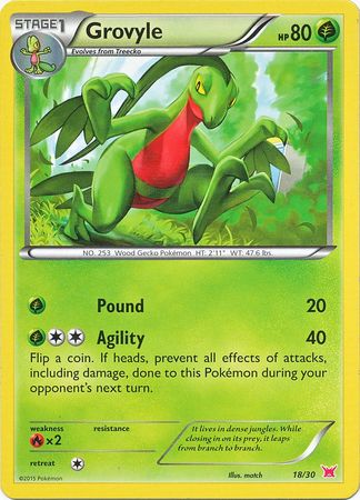 Grovyle (18/30) [XY: Trainer Kit 2 - Latias] | Devastation Store