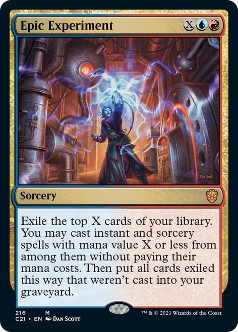 Epic Experiment [Commander 2021] | Devastation Store
