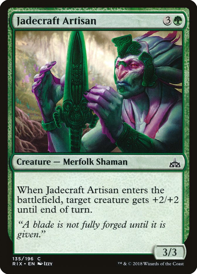Jadecraft Artisan [Rivals of Ixalan] - Devastation Store | Devastation Store