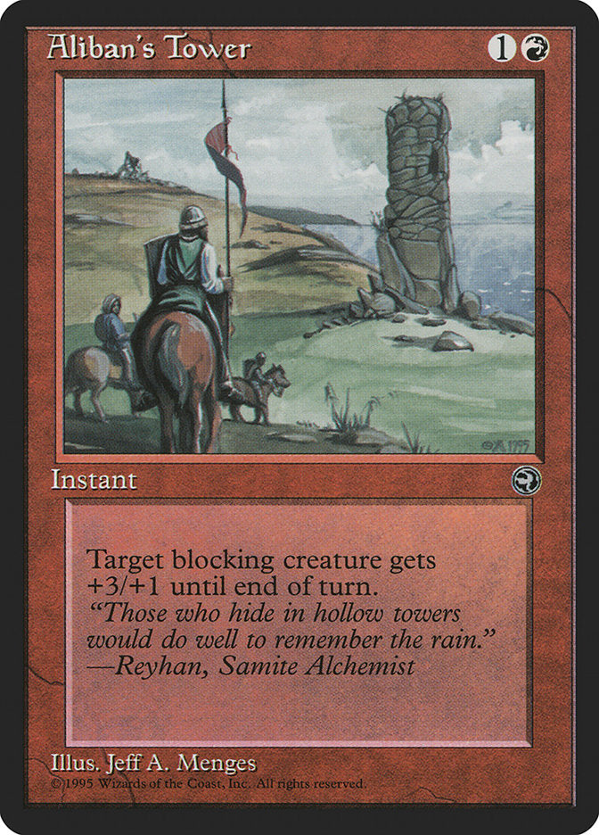 Aliban's Tower (Reyhan Flavor Text) [Homelands] - Devastation Store | Devastation Store