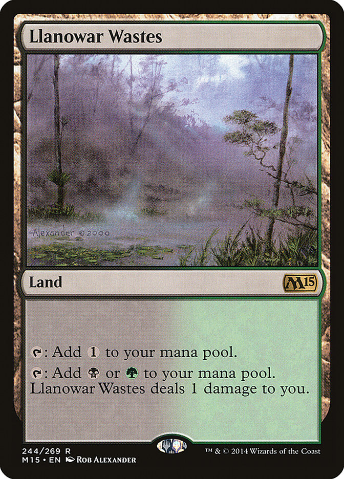 Llanowar Wastes [Magic 2015] | Devastation Store