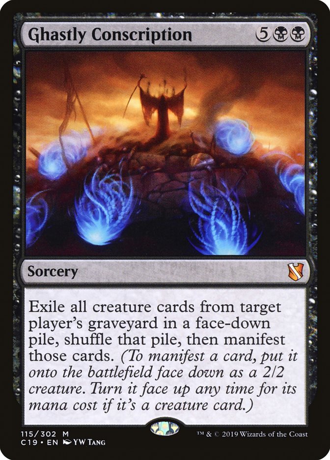 Ghastly Conscription [Commander 2019] | Devastation Store