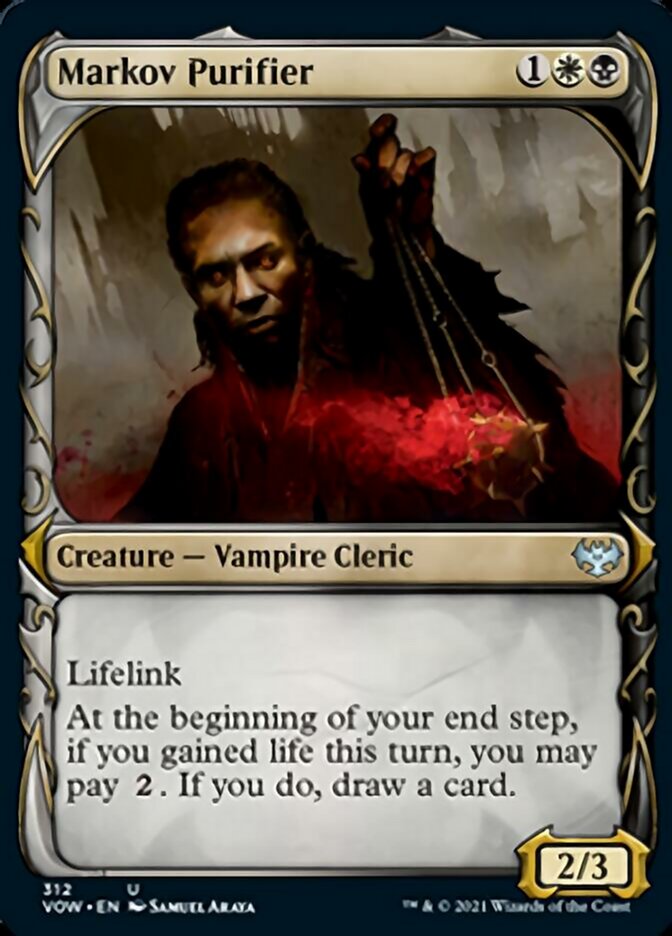 Markov Purifier (Showcase Fang Frame) [Innistrad: Crimson Vow] | Devastation Store