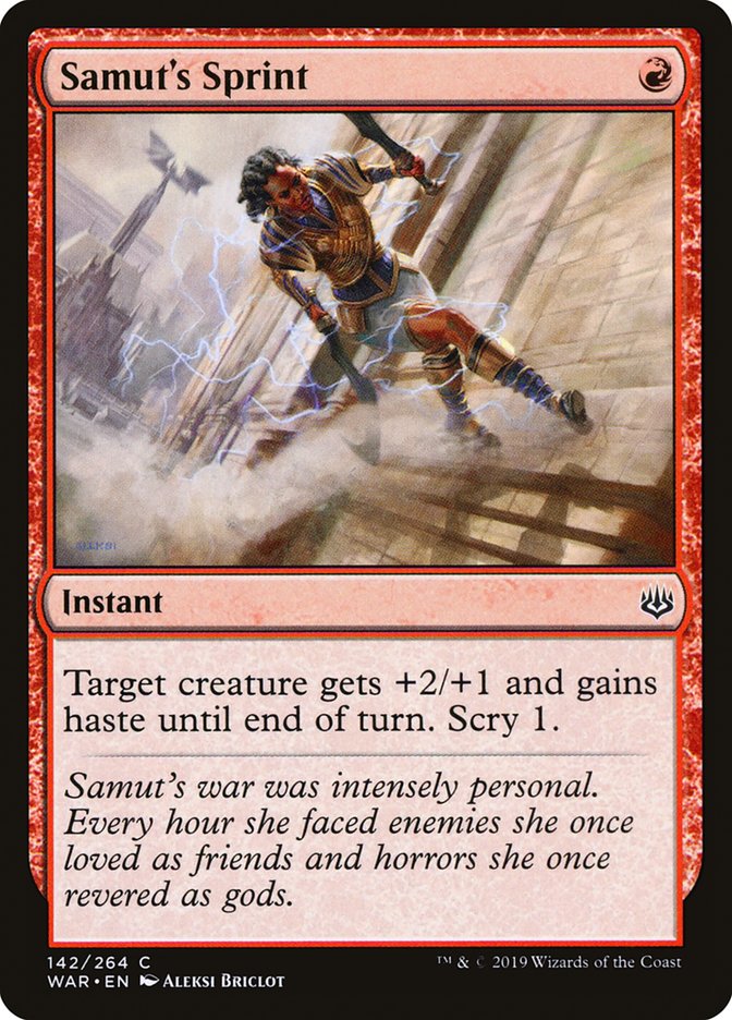 Samut's Sprint [War of the Spark] | Devastation Store