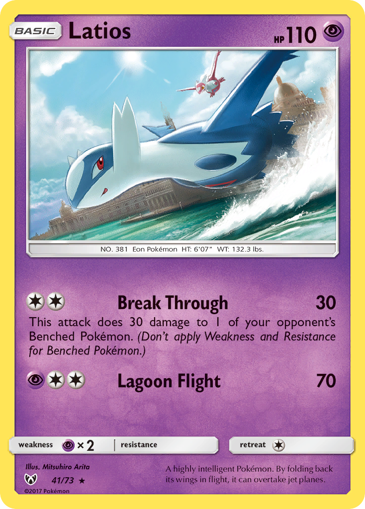 Latios (41/73) [Sun & Moon: Shining Legends] | Devastation Store
