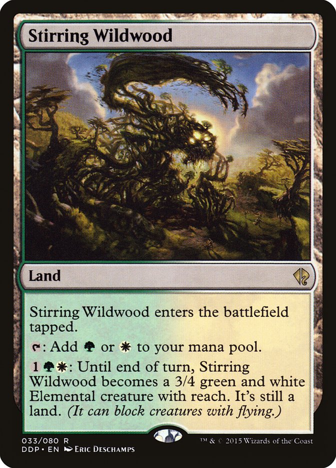 Stirring Wildwood [Duel Decks: Zendikar vs. Eldrazi] | Devastation Store