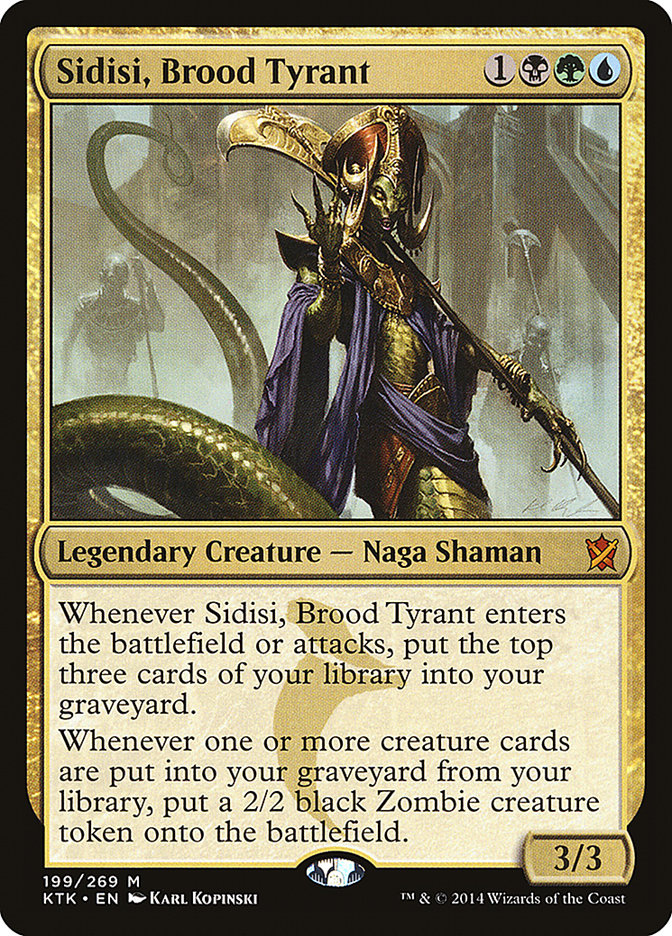 Sidisi, Brood Tyrant [Khans of Tarkir] | Devastation Store