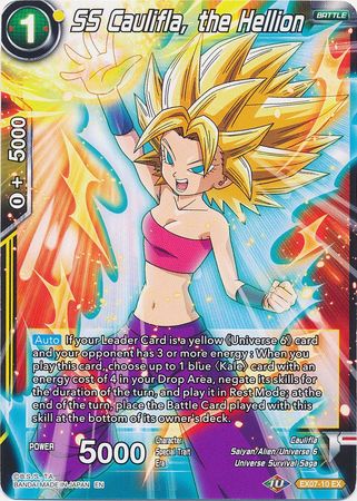 SS Caulifla, the Hellion [EX07-10] | Devastation Store