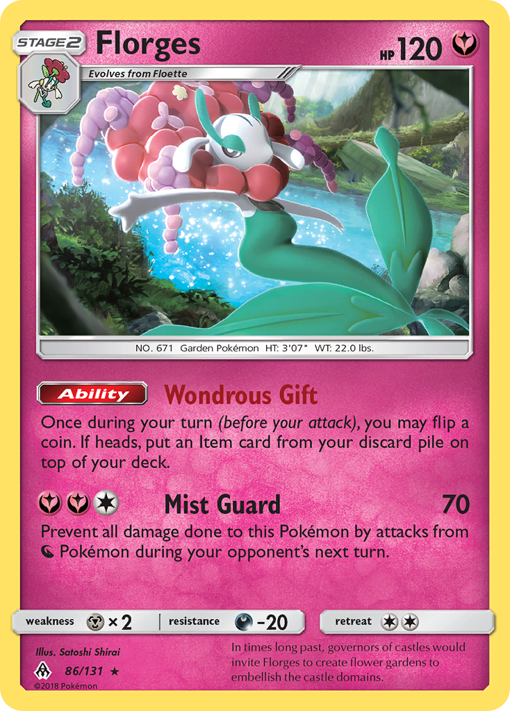 Florges (86/131) [Sun & Moon: Forbidden Light] | Devastation Store