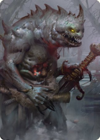 Gray Slaad Art Card [Commander Legends: Battle for Baldur's Gate Art Series] | Devastation Store