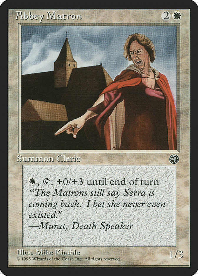 Abbey Matron (Murat Flavor Text) [Homelands] | Devastation Store