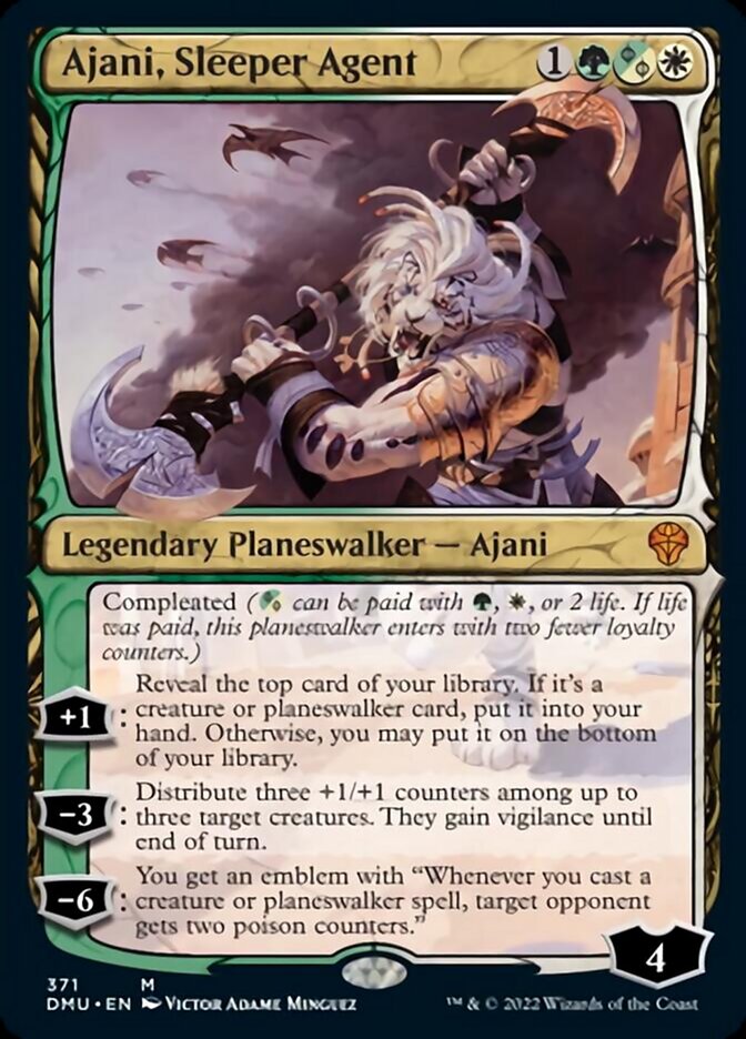 Ajani, Sleeper Agent (Showcase) [Dominaria United] | Devastation Store