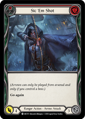 Sic 'Em Shot (Red) [ARC072] Unlimited Edition Rainbow Foil - Devastation Store | Devastation Store