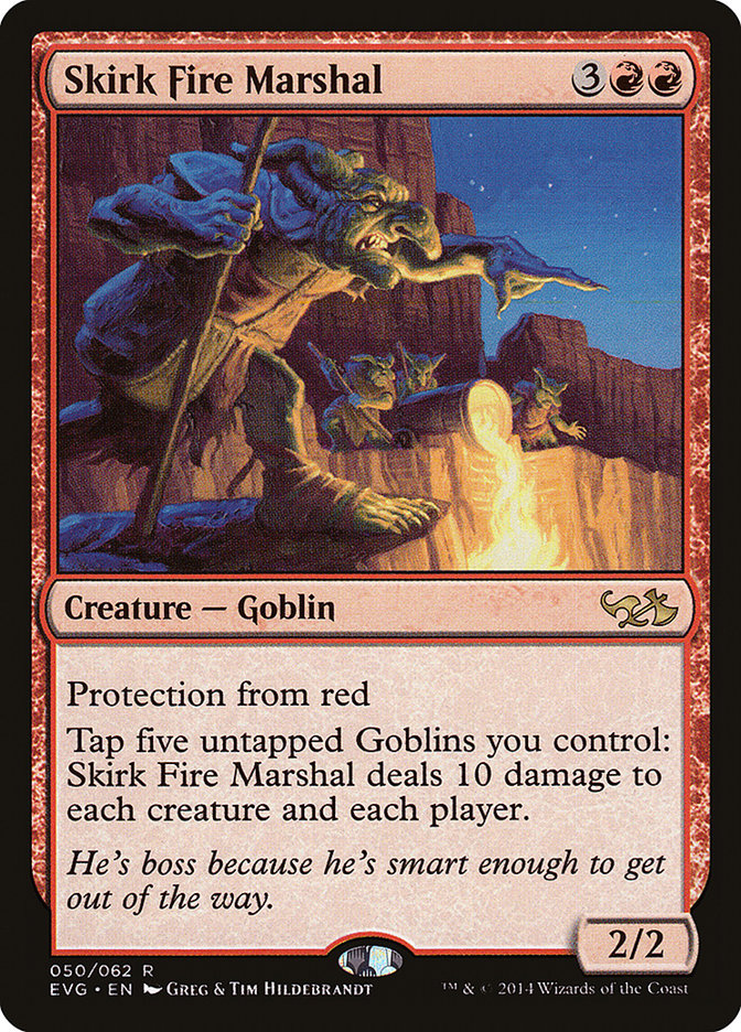 Skirk Fire Marshal (Elves vs. Goblins) [Duel Decks Anthology] | Devastation Store