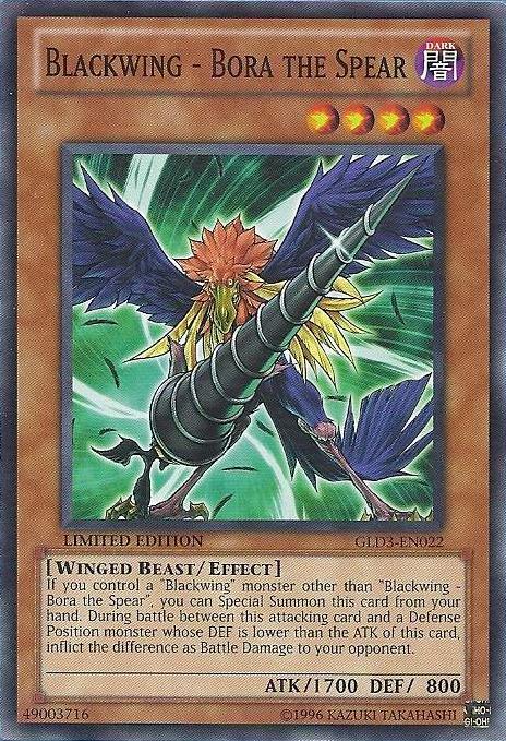 Blackwing - Bora the Spear [GLD3-EN022] Common | Devastation Store