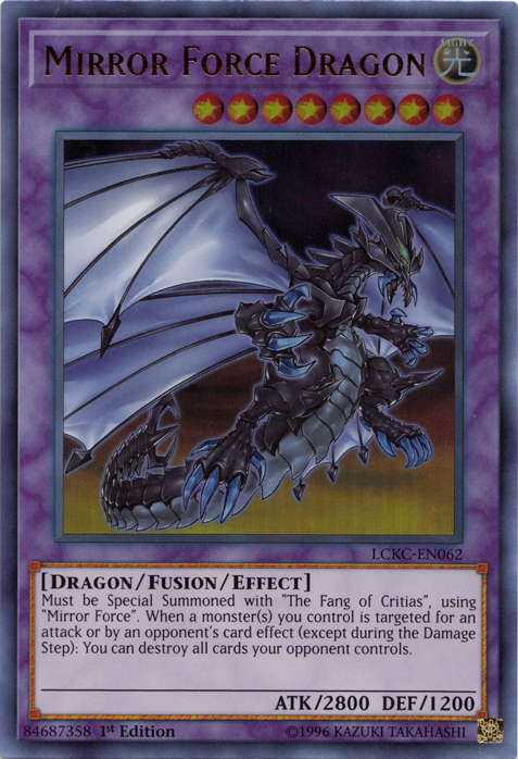 Mirror Force Dragon [LCKC-EN062] Ultra Rare | Devastation Store
