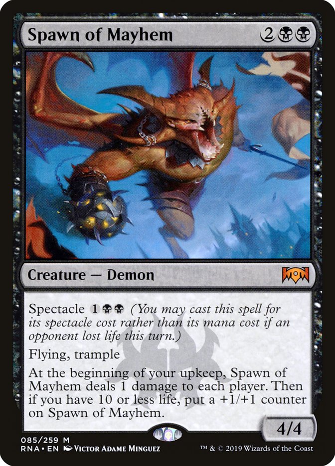 Spawn of Mayhem [Ravnica Allegiance] | Devastation Store