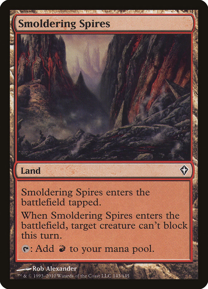 Smoldering Spires [Worldwake] | Devastation Store