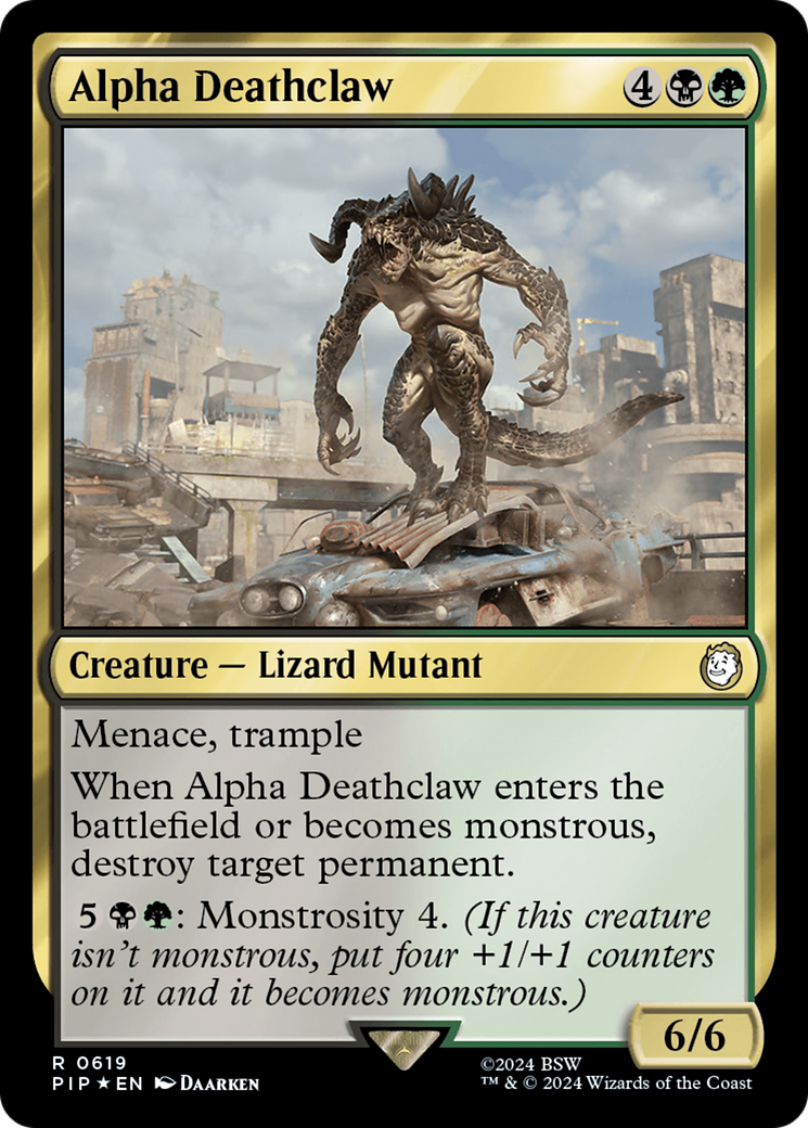 Alpha Deathclaw (Surge Foil) [Fallout] | Devastation Store