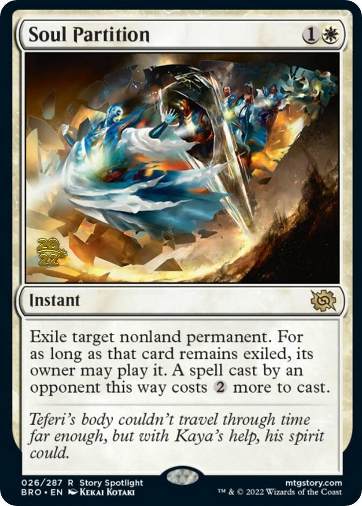 Soul Partition [The Brothers' War Prerelease Promos] | Devastation Store