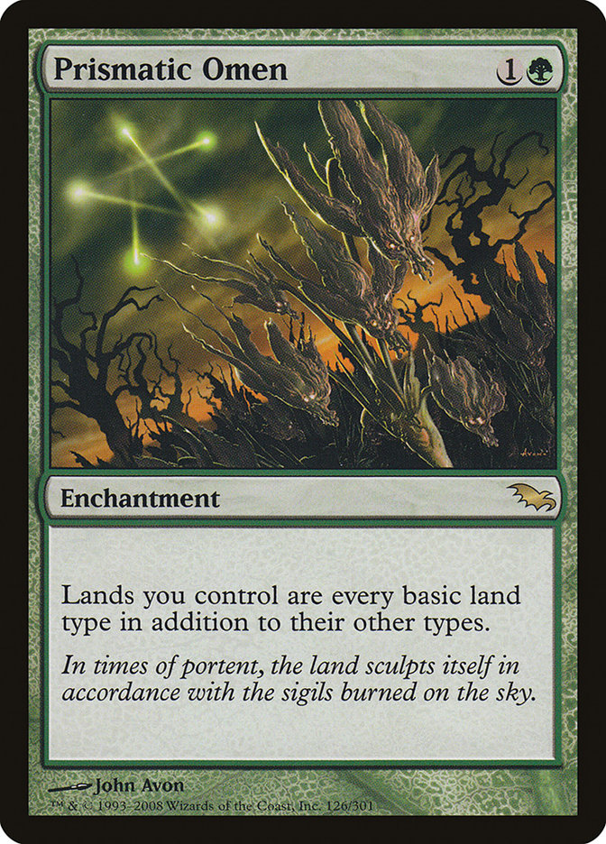 Prismatic Omen [Shadowmoor] | Devastation Store