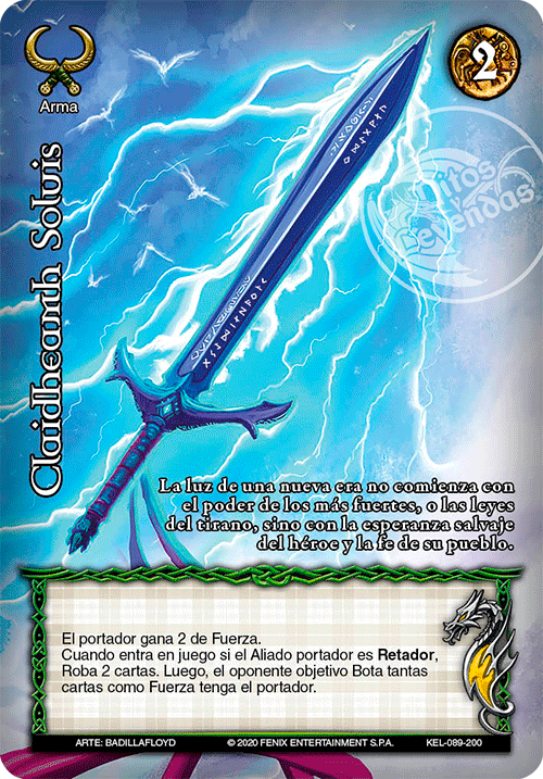 Claidheamh Soluis - Devastation Store | Devastation Store