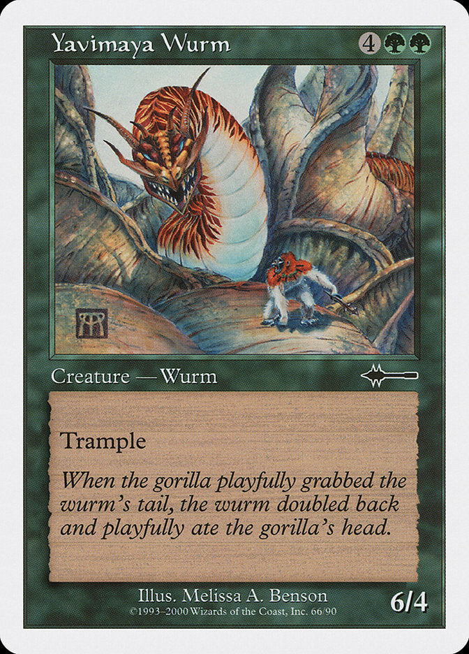 Yavimaya Wurm [Beatdown Box Set] - Devastation Store | Devastation Store