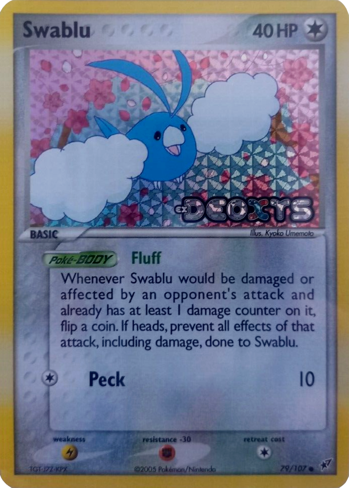 Swablu (79/107) (Stamped) [EX: Deoxys] | Devastation Store