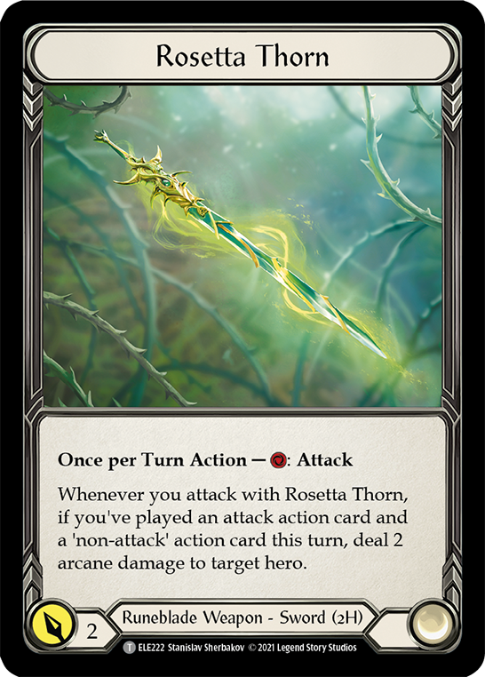 Seismic Surge // Rosetta Thorn [ELE212] (Tales of Aria)  1st Edition Normal | Devastation Store