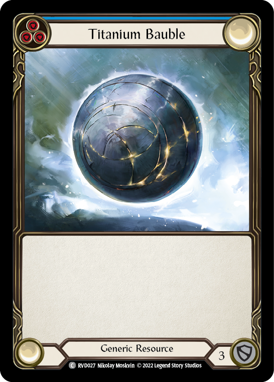 Titanium Bauble [RVD027] (Classic Battles: Rhinar vs Dorinthea) | Devastation Store