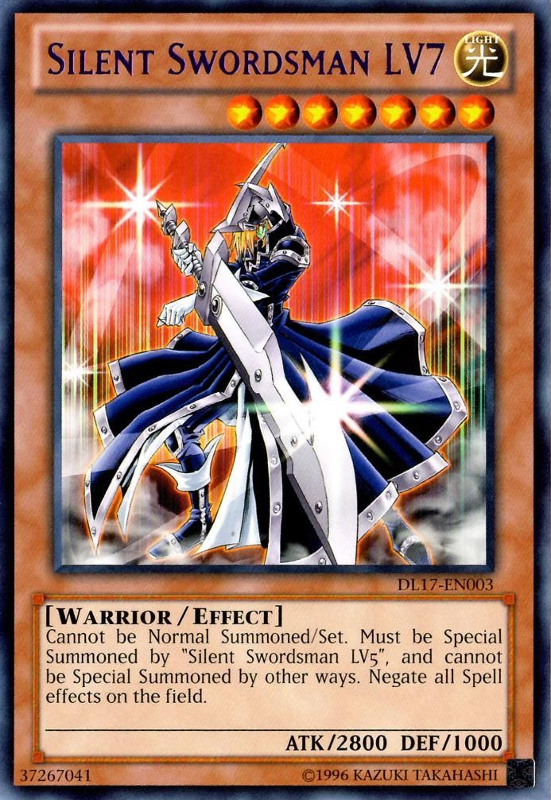 Silent Swordsman LV7 (Purple) [DL17-EN003] Rare | Devastation Store
