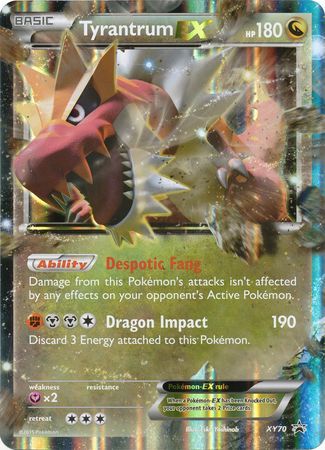 Tyrantrum EX (XY70) (Jumbo Card) [XY: Black Star Promos] | Devastation Store