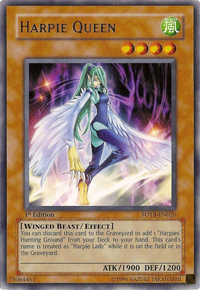 Harpie Queen [FOTB-EN020] Rare | Devastation Store