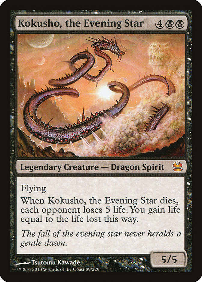 Kokusho, the Evening Star [Modern Masters] - Devastation Store | Devastation Store