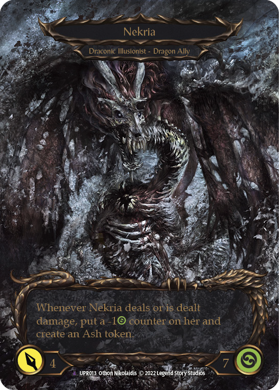 Invoke Nekria // Nekria (Marvel) [UPR013] (Uprising)  Cold Foil | Devastation Store