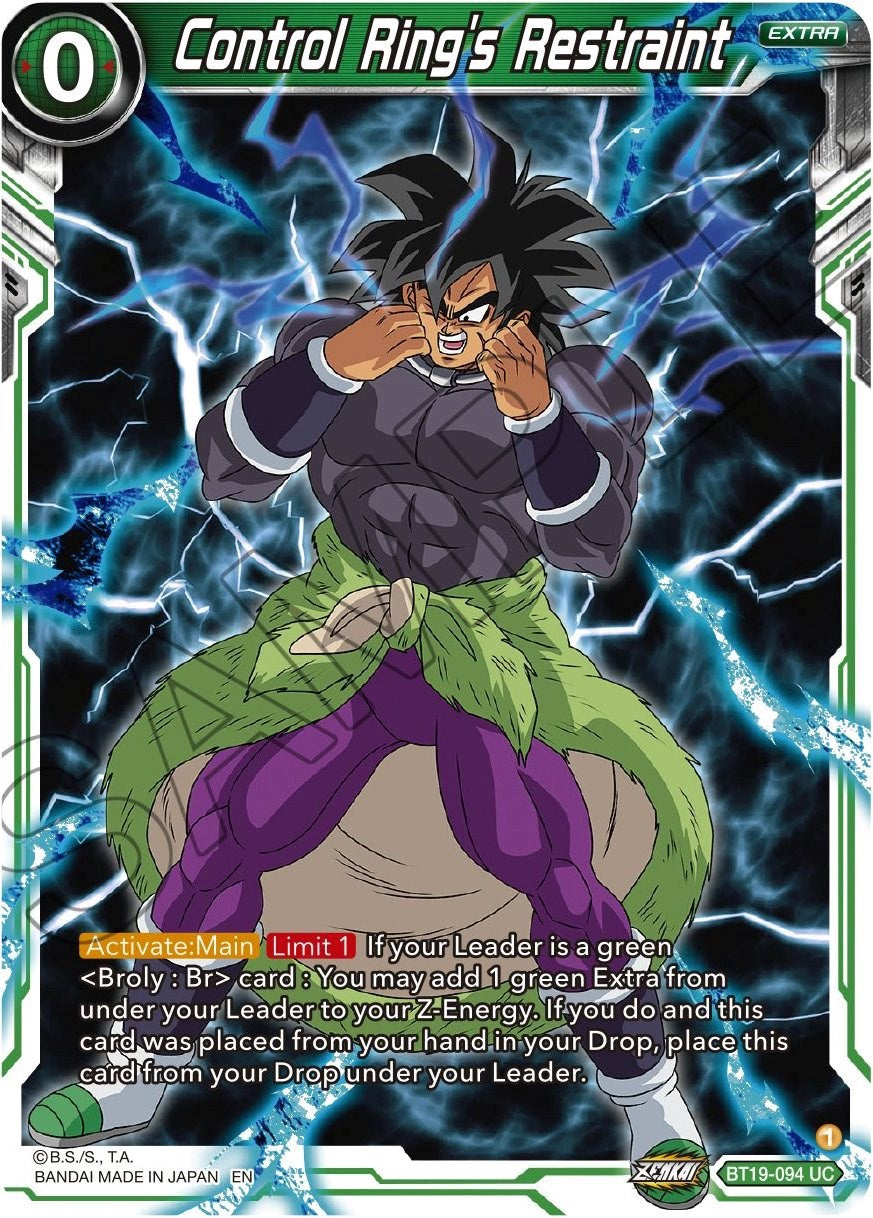 Control Ring's Restraint (BT19-094) [Fighter's Ambition] | Devastation Store