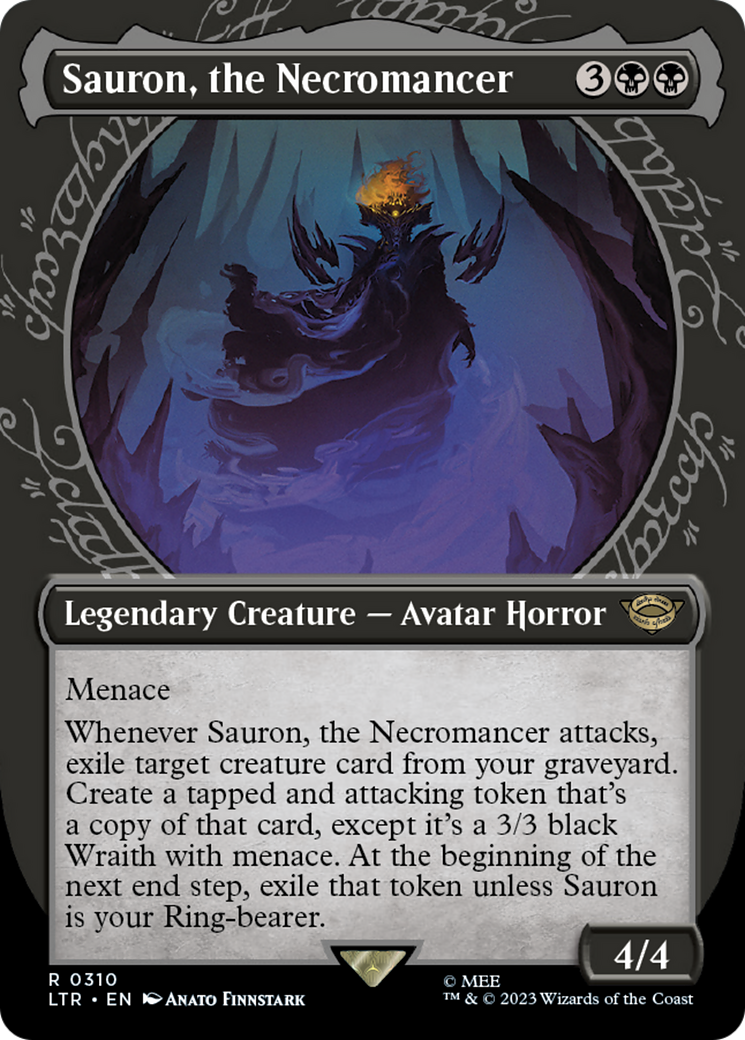 Sauron, the Necromancer (Showcase Ring Frame) [The Lord of the Rings: Tales of Middle-Earth] | Devastation Store