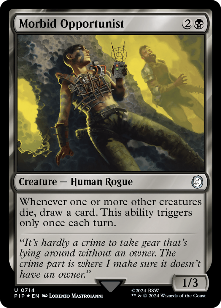 Morbid Opportunist (Surge Foil) [Fallout] | Devastation Store